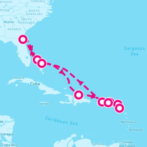 12 Night Caribbean: Dominican Republic & Bahamas (Jacksonville Roundtrip)