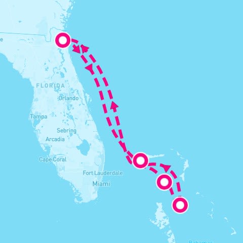 5 Night Bahamas: Great Stirrup Cay & Nassau (Jacksonville Roundtrip)