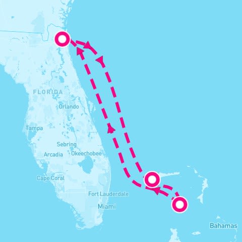 4 Night Bahamas: Great Stirrup Cay & Grand Bahama Island (Jacksonville Roundtrip)