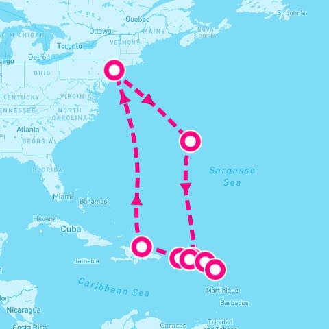 12 Night Bermuda & Turks & Caicos (New York Roundtrip)