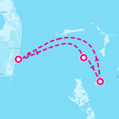 3 Night Bahamas: Great Stirrup Cay & Nassau (Miami Roundtrip)