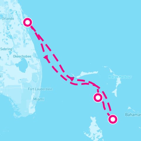 4 Night Bahamas: Great Stirrup Cay & Nassau (Port Canaveral Roundtrip)