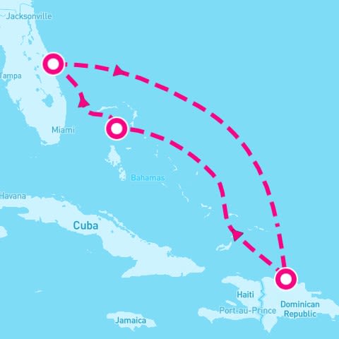 5 Night Caribbean: Great Stirrup Cay & Dominican Republic (Port Canaveral Roundtrip)
