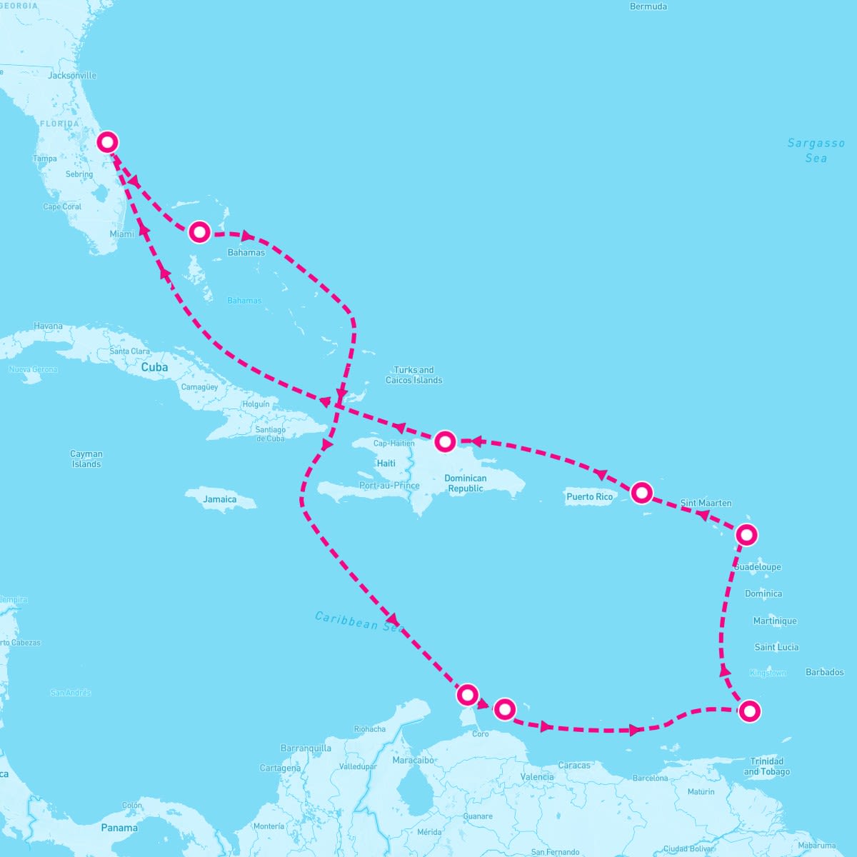 11 Night Caribbean: Curacao & Aruba (Port Canaveral Roundtrip)