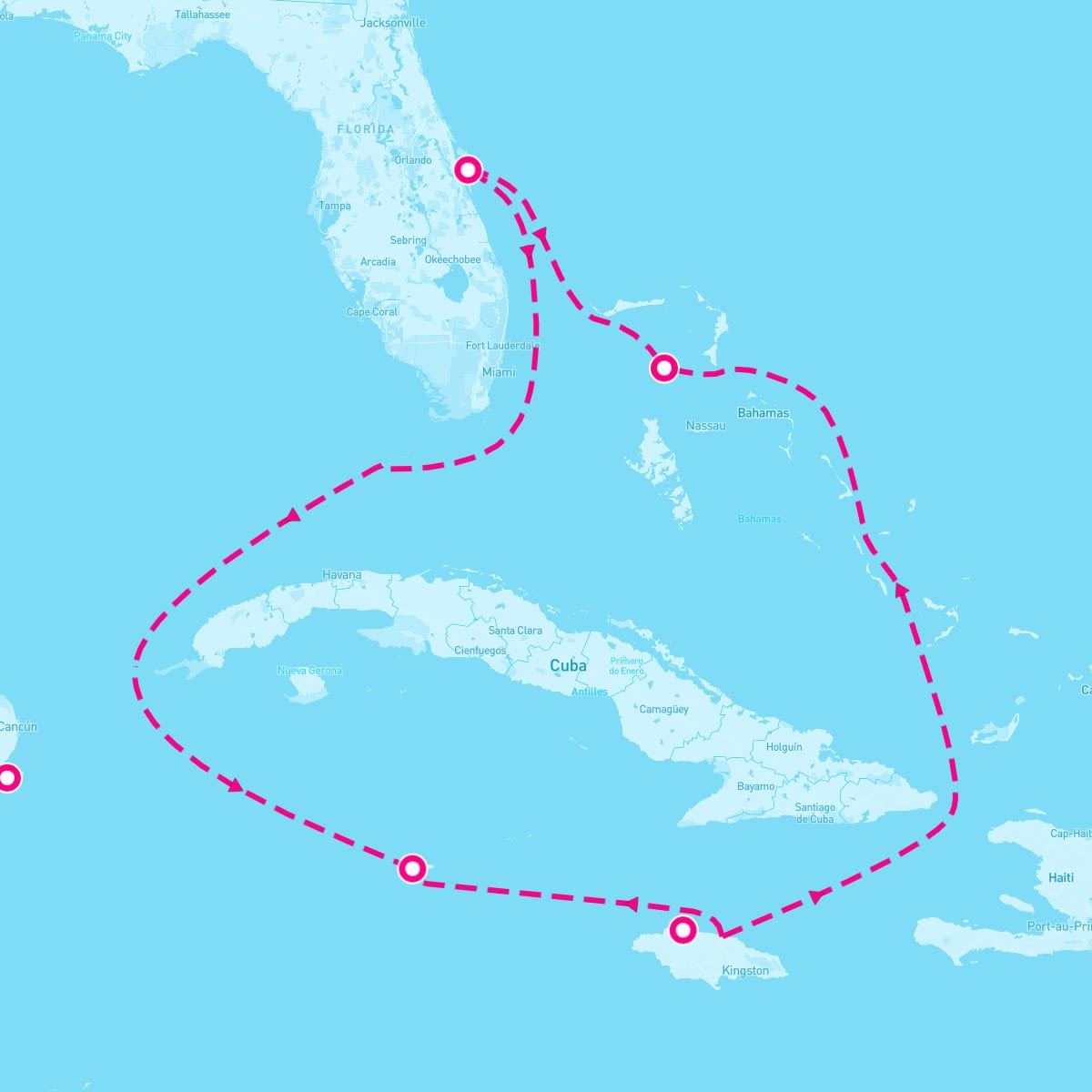 7 Night Caribbean: Great Stirrup Cay & Cozumel (Port Canaveral Roundtrip)