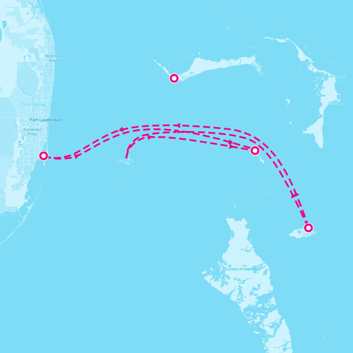 4 Night Bahamas: Great Stirrup Cay Freeport & Nassau (Miami Roundtrip)
