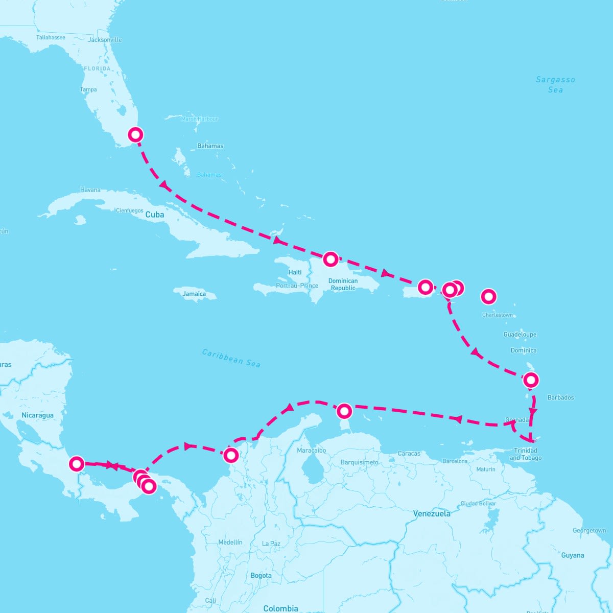 15 Night Panama Canal: Costa Rica & Dominican Republic (Miami To Panama City)