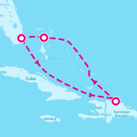 5 Night Caribbean: Great Stirrup Cay & Dominican Republic (Miami Rountrip)