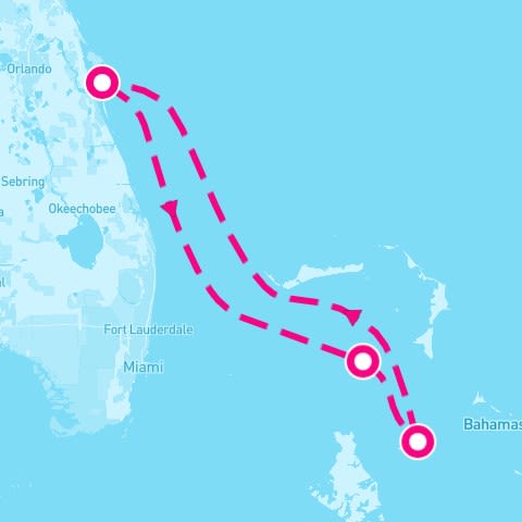 3 Night Bahamas: Great Stirrup Cay & Nassau (Port Canaveral Roundtrip)