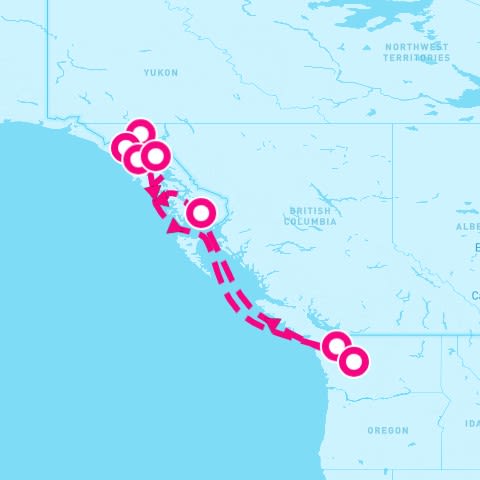 9 Night Alaska: Glacier Bay Skagway & Juneau (Seattle Roundtrip)