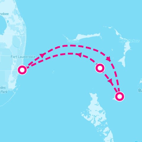 3 Night Bahamas: Great Stirrup Cay & Nassau (Miami Roundtrip)