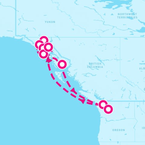 10 Night Alaska: Glacier Bay Skagway & Juneau (Seattle Roundtrip)