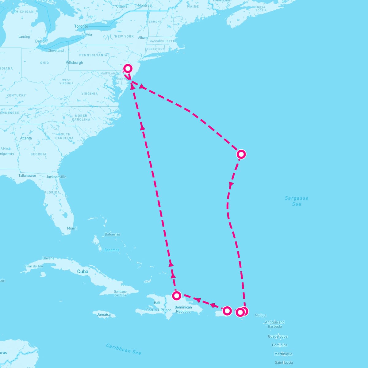 11 Night Bermuda & Caribbean (Philadelphia Roundtrip)