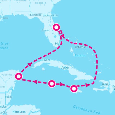 7 Night Caribbean: Falmouth & Cozumel (Port Canaveral Roundtrip)
