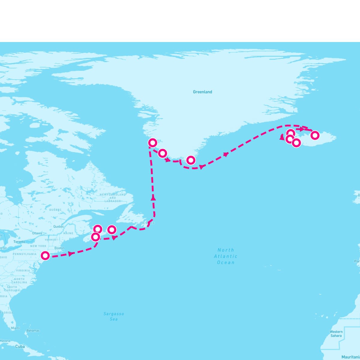 14 Night Northern Europe: France Iceland & Greenland (New York To Reykjavik)
