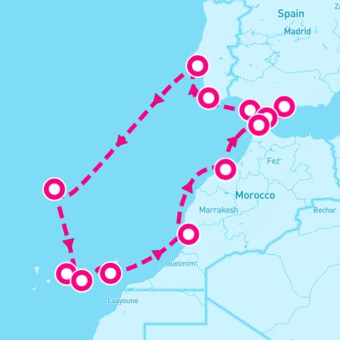 13 Night Europe: Spain Morocco Portugal & Gibraltar (Lisbon Roundtrip)