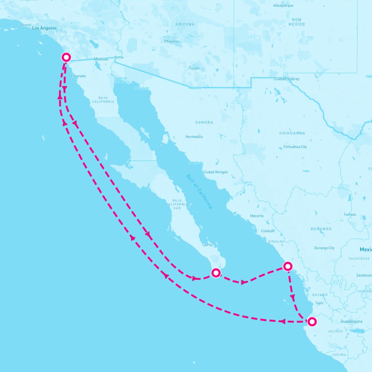 7 Night Mexican Riviera: Cabo San Lucas & Puerto Vallarta (San Diego Roundtrip)