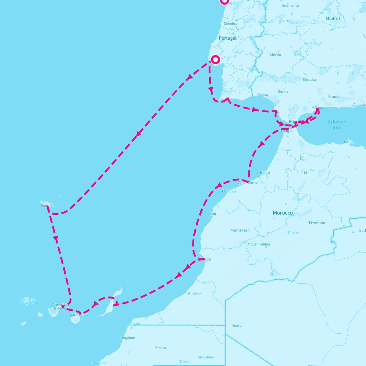 11 Night Europe: Spain Portugal & Belgium (Southampton To Lisbon)
