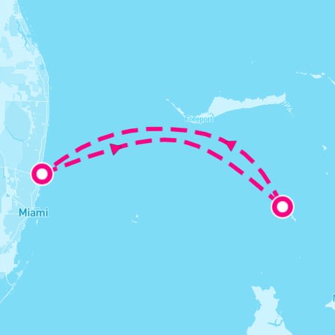 2 Night Perfect Day Getaway (Miami Roundtrip)