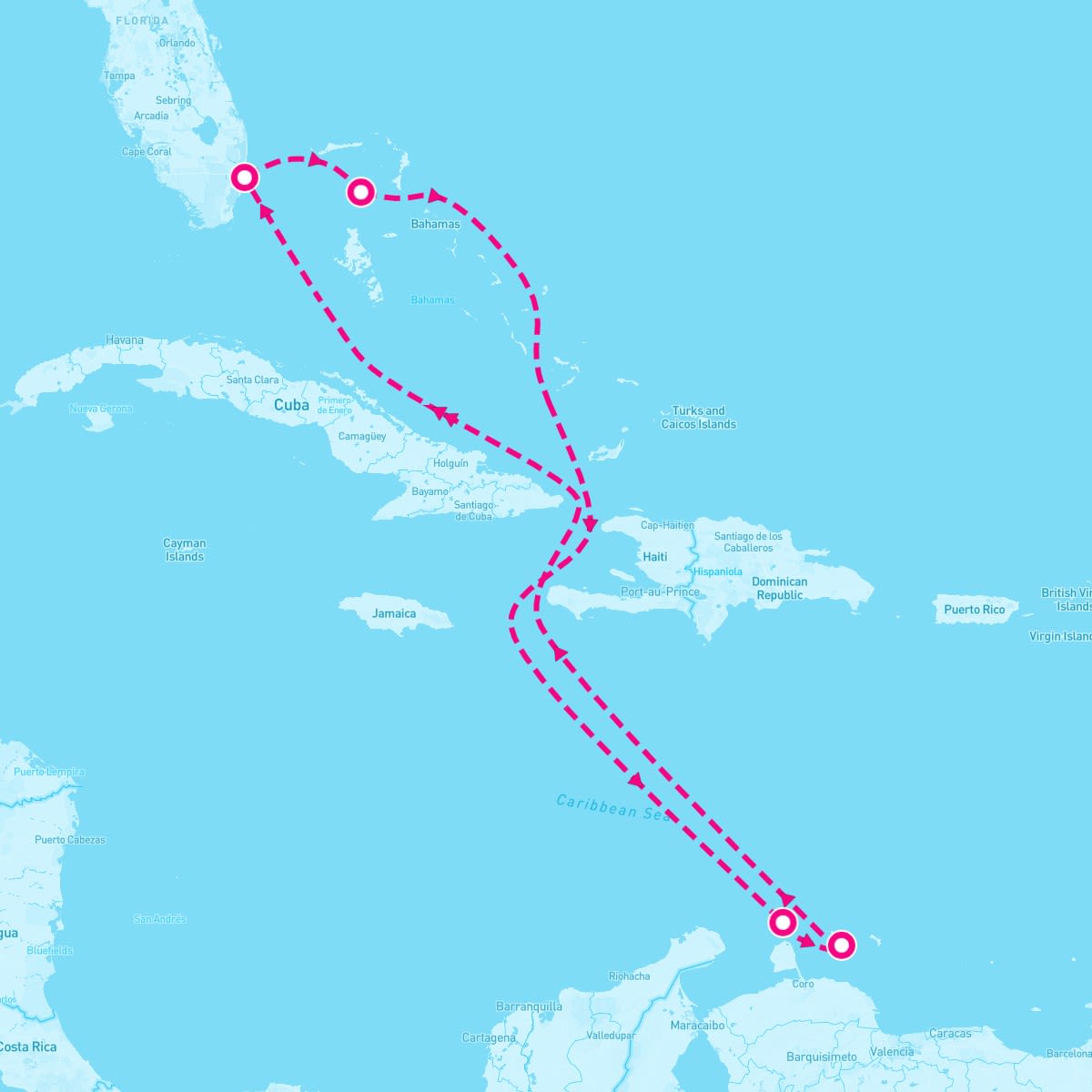 8 Night Southern Caribbean (Ft. Lauderdale Roundtrip)