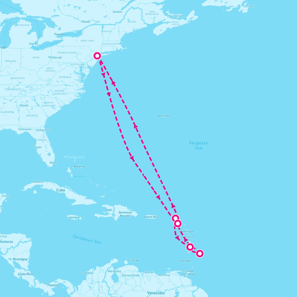 11 Night Southern Caribbean (Cape Liberty Roundtrip)