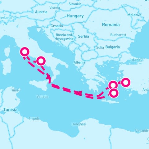 7 Night Greek Isles (Rome Roundtrip)