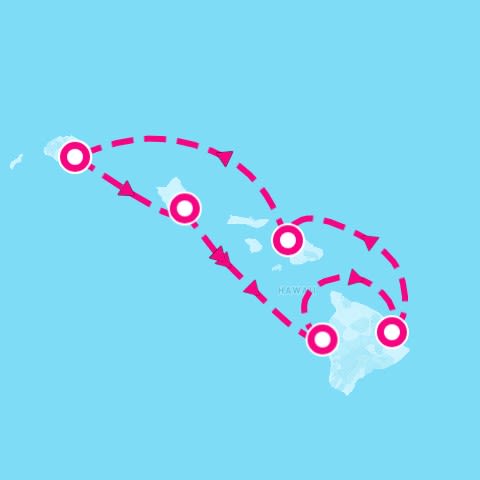 7 Night Hawaii Inter-Island (Honolulu Roundtrip)
