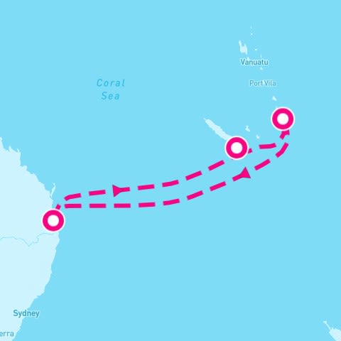 7 Night South Pacific (Brisbane Roundtrip)
