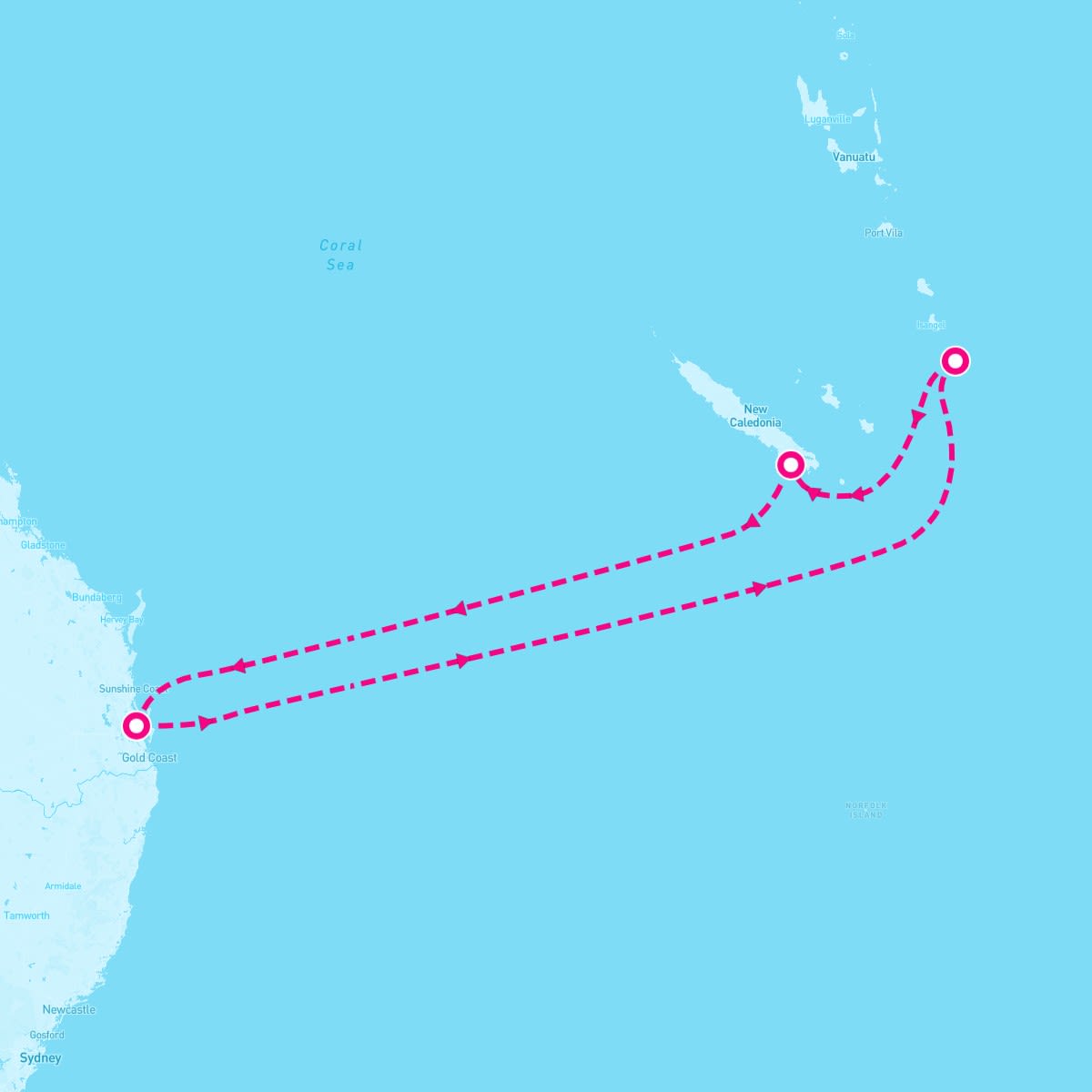 7 Night South Pacific (Brisbane Roundtrip)