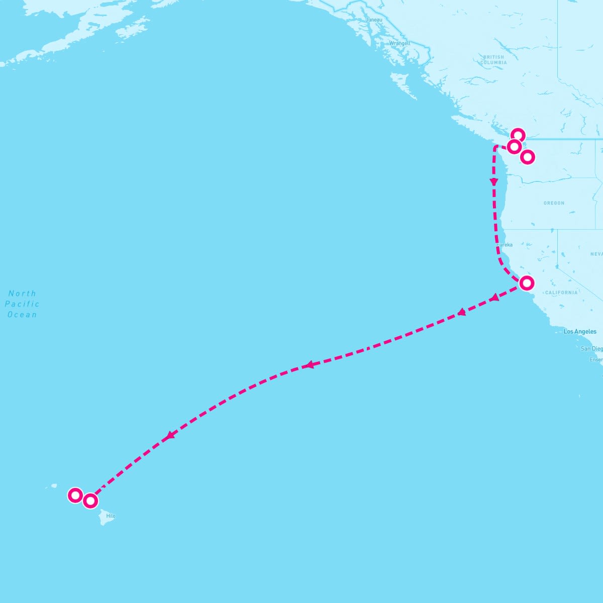 13 Night Hawaii (Vancouver To Honolulu)