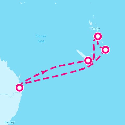8 Night South Pacific (Brisbane Roundtrip)