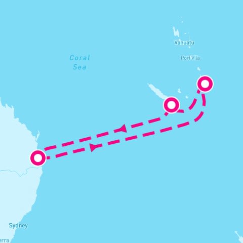 7 Night South Pacific (Brisbane Roundtrip)