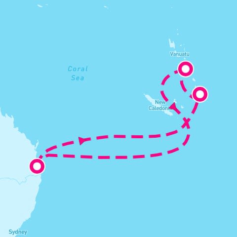 7 Night South Pacific (Brisbane Roundtrip)