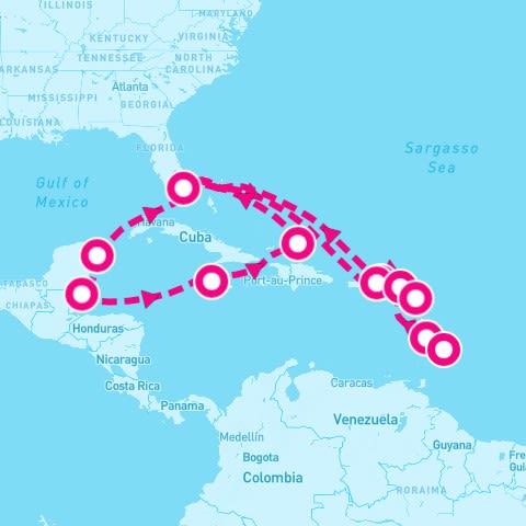 21 Night Caribbean (Miami Roundtrip)