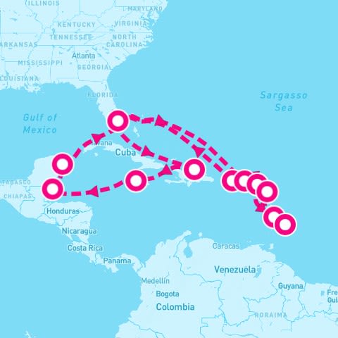 21 Night Caribbean (Miami Roundtrip)