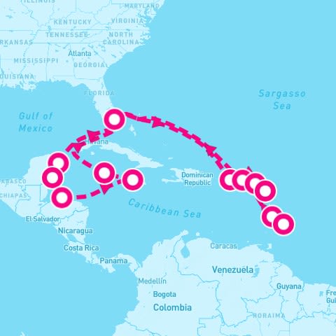 21 Night Caribbean (Miami Roundtrip)