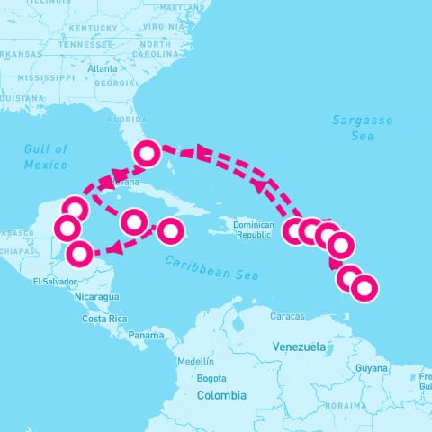 21 Night Caribbean (Miami Roundtrip)