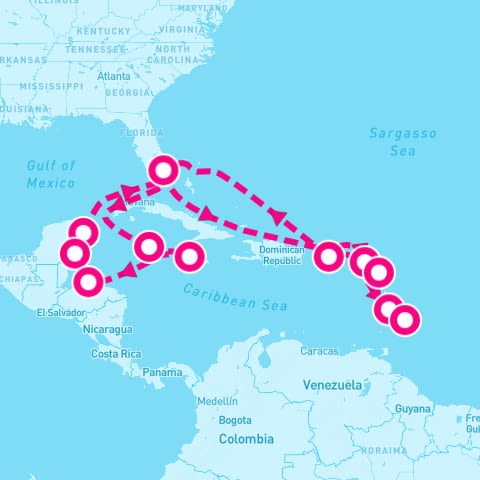 21 Night Caribbean (Miami Roundtrip)