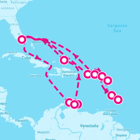 21 Night Caribbean (Miami Roundtrip)