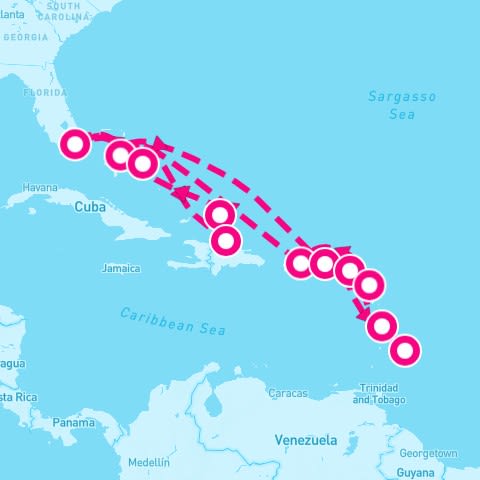19 Night Caribbean (Miami Roundtrip)