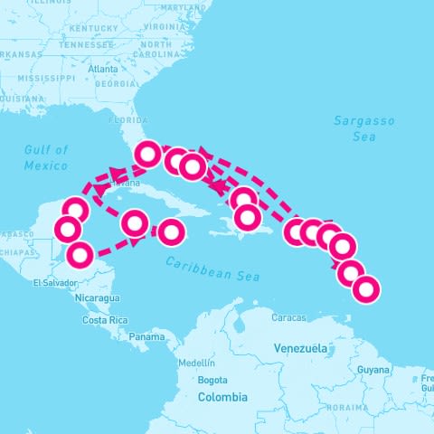 28 Night Caribbean (Miami Roundtrip)