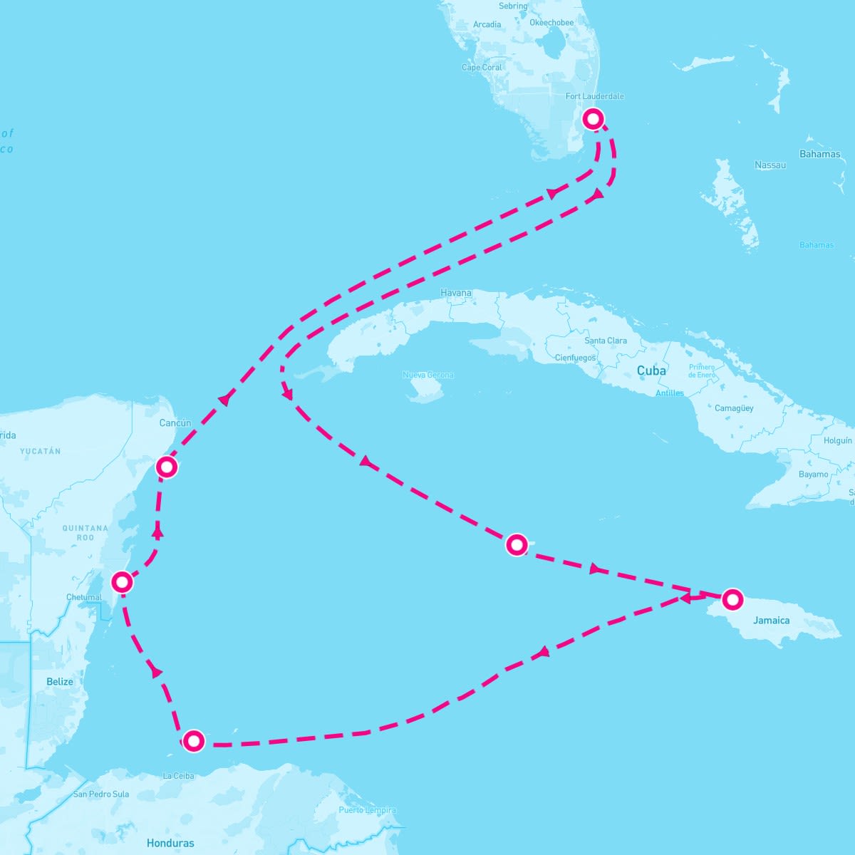 9 Night Western Caribbean (Miami Roundtrip)
