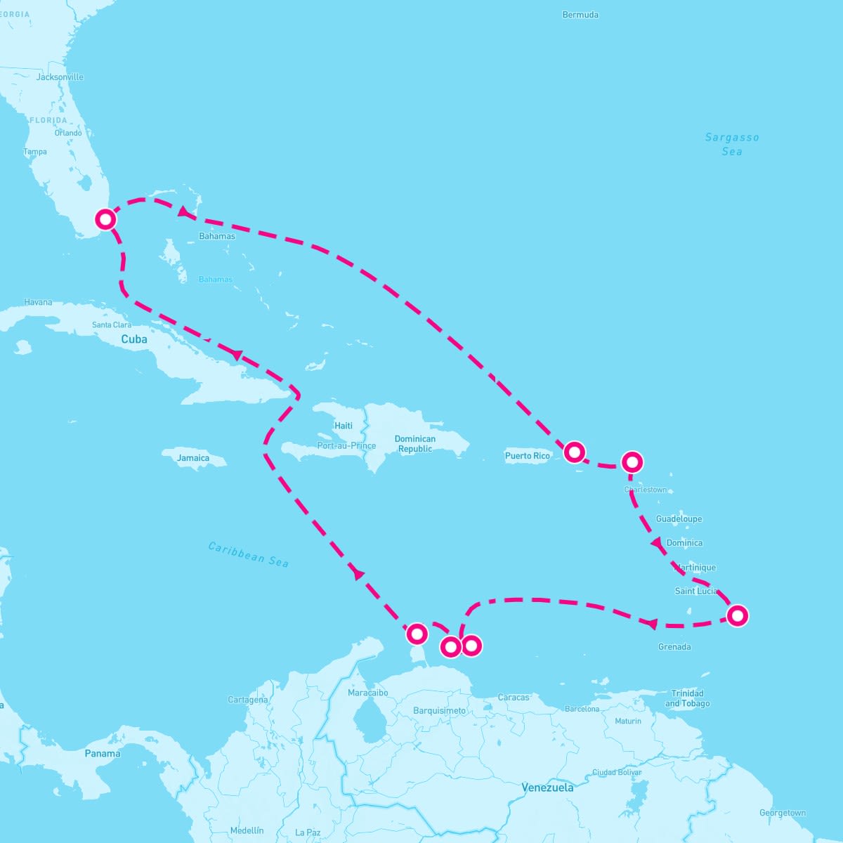 14 Night Eastern Caribbean (Miami Roundtrip)