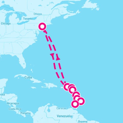 13 Night Eastern Caribbean (New York Roundtrip)
