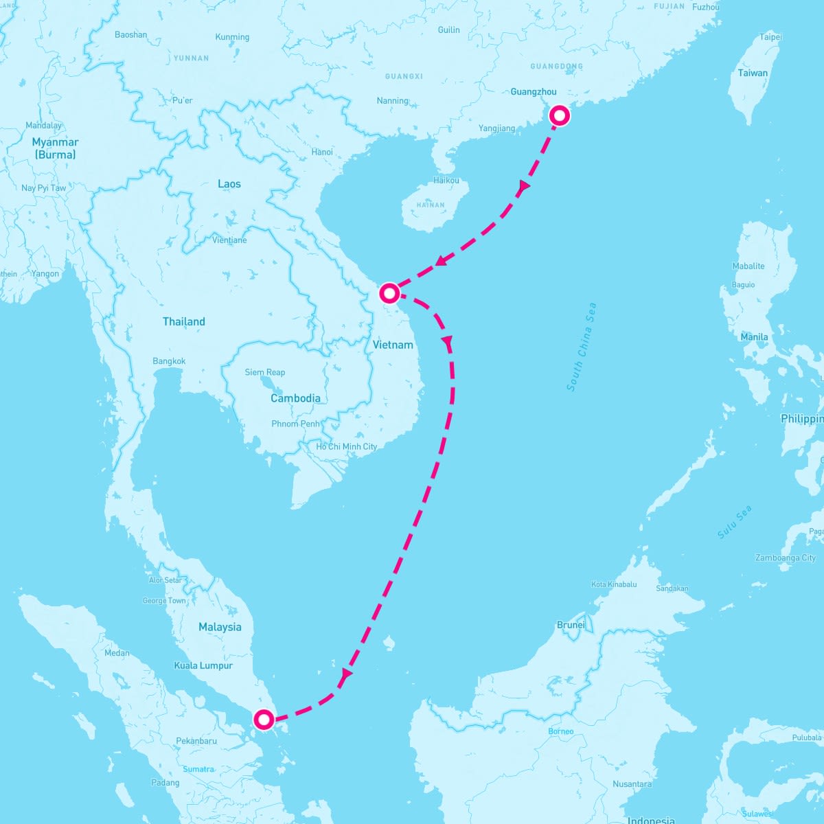 Hong Kong To Singapore