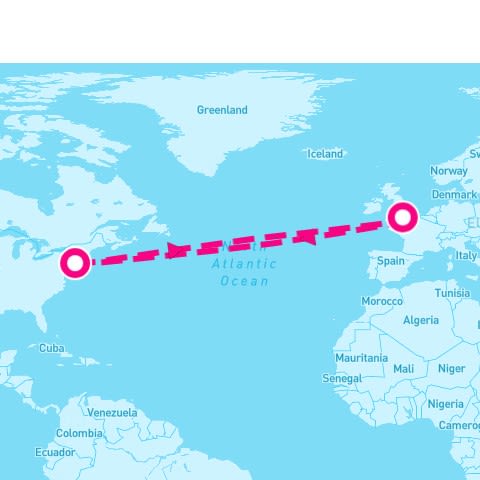 14 Night Roundtrip Transatlantic Crossing (Southampton Roundtrip)
