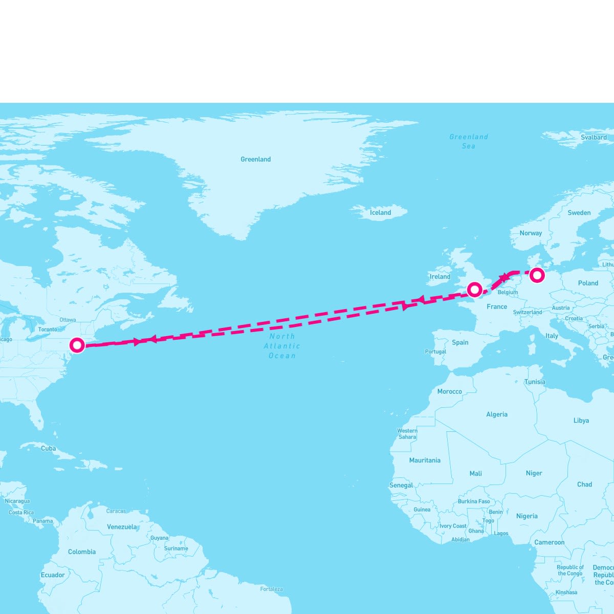 18 Night Roundtrip Transatlantic Crossing (New York Roundtrip)