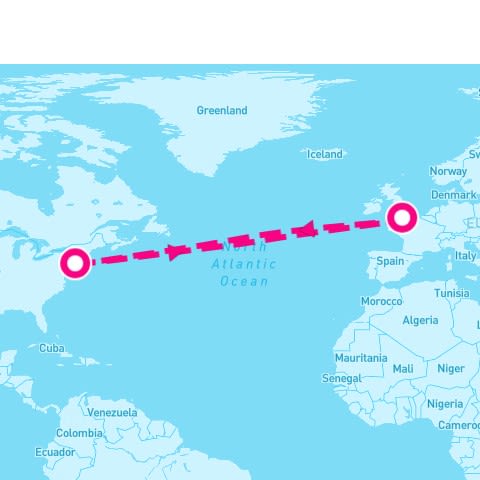 14 Night Roundtrip Transatlantic Crossing (New York Roundtrip)