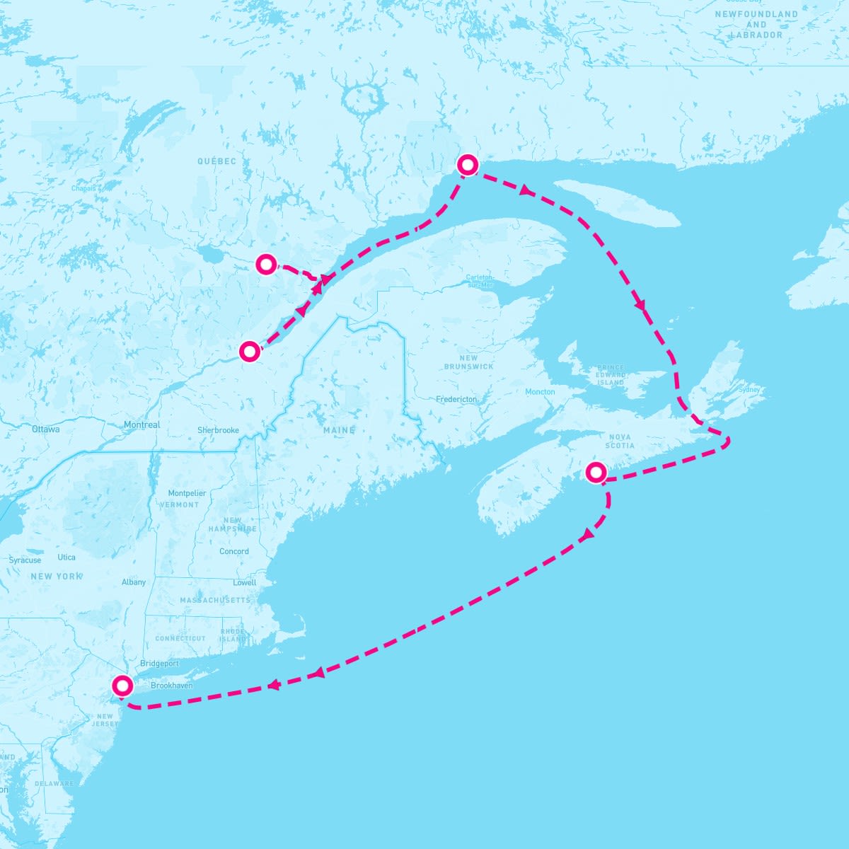 7 Night Canada (Quebec To New York)
