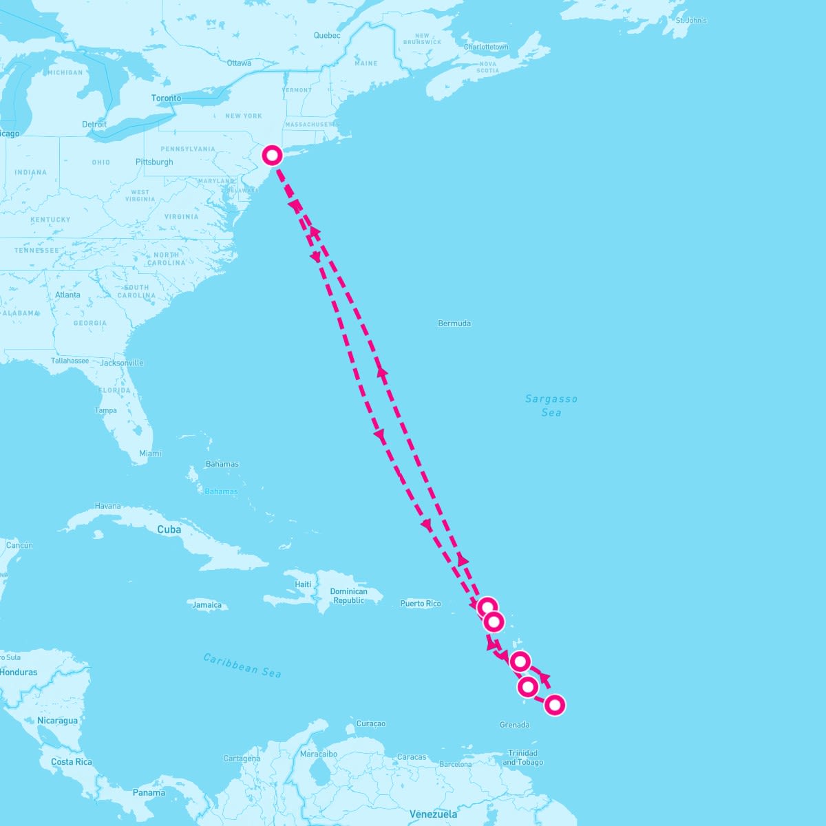 13 Night Caribbean Celebration (New York Roundtrip)